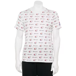 Men's Champion® Sportstyle Logo Tee -Hot Sale Adult Shop 3824842 Little Script White
