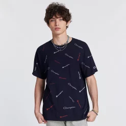 Men's Champion® Sportstyle Logo Tee -Hot Sale Adult Shop 3824842 Navy