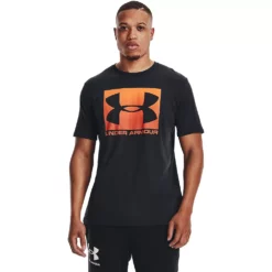 Big & Tall Under Armour Boxed Sportstyle Tee -Hot Sale Adult Shop 3885204 Black Rogue Orange