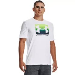 Big & Tall Under Armour Boxed Sportstyle Tee -Hot Sale Adult Shop 3885204 White Quirky Lime