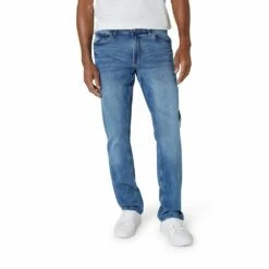 Men's IZOD Straight-Fit Comfort Stretch Jeans -Hot Sale Adult Shop 3900984 Laguna