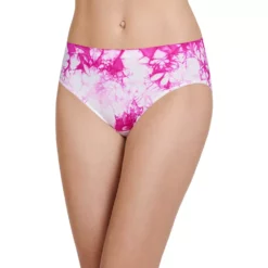 Women's Jockey® Smooth & Shine Seamless Hi Cut Panty 2188 -Hot Sale Adult Shop 3908760 Cactus Flower Tie Dye