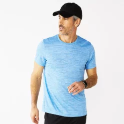 Men's Tek Gear® Dry Tek Tee -Hot Sale Adult Shop 3932637 Always Blue Bay