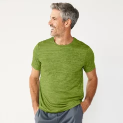 Men's Tek Gear® Dry Tek Tee -Hot Sale Adult Shop 3932637 Artillery Green Pine