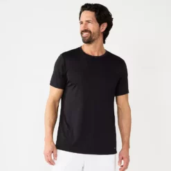 Men's Tek Gear® Dry Tek Tee -Hot Sale Adult Shop 3932637 Mineral Black