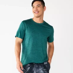 Men's Tek Gear® Dry Tek Tee -Hot Sale Adult Shop 3932637 Prestigious Green