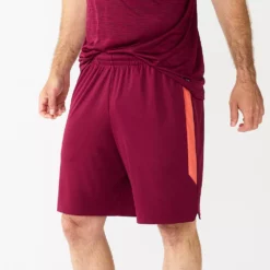 Men's Tek Gear® Dry Tek Shorts 9" -Hot Sale Adult Shop 3932653 Ruby Gemstone Coral
