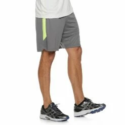 Men's Tek Gear® Dry Tek Shorts 9" -Hot Sale Adult Shop 3932653 Smokey Slate Yellow