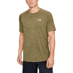 Big & Tall Under Armour Tech 2.0 Short Sleeve Tee -Hot Sale Adult Shop 3932660 Outpost Green