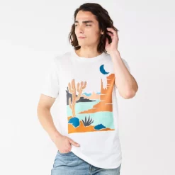 Men's Sonoma Goods For Life® Supersoft Graphic Tee -Hot Sale Adult Shop 3946927 Backyard Canyon