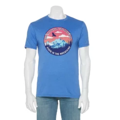 Men's Sonoma Goods For Life® Supersoft Graphic Tee -Hot Sale Adult Shop 3946927 Electric Blue Heather