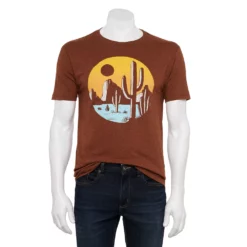 Men's Sonoma Goods For Life® Supersoft Graphic Tee -Hot Sale Adult Shop 3946927 Rust