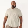 Big & Tall Sonoma Goods For Life® Poplin Button-Down Shirt