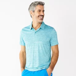 Men's Tek Gear® DryTek Polo -Hot Sale Adult Shop 3996367 Island Shores Teal