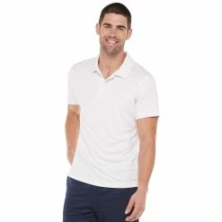 Men's Tek Gear® DryTek Polo -Hot Sale Adult Shop 3996367 Modern White