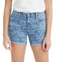Women's Levi's® Mid-Length Jean Shorts -Hot Sale Adult Shop 4015111 Slate Dasy