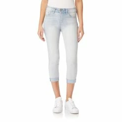 Juniors' WallFlower Insta Soft Ultra Mid-Rise Cropped Jeans
