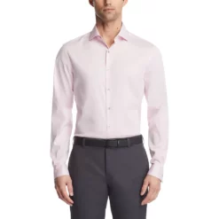 Men's Van Heusen Slim-Fit Stain Shield Spread-Collar Dress Shirt -Hot Sale Adult Shop 4227399 ALT