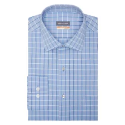 Men's Van Heusen Slim-Fit Stain Shield Spread-Collar Dress Shirt -Hot Sale Adult Shop 4227399 Blue Lake