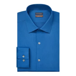 Men's Van Heusen Slim-Fit Stain Shield Spread-Collar Dress Shirt -Hot Sale Adult Shop 4227399 Ultramarine