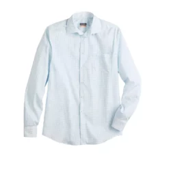 Men's Van Heusen Regular-Fit Stain Shield Spread-Collar Dress Shirt -Hot Sale Adult Shop 4227846 Mist