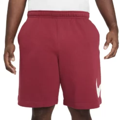 Big & Tall Nike Club Fleece Shorts -Hot Sale Adult Shop 4241871 Pomegranate