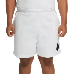Big & Tall Nike Club Fleece Shorts -Hot Sale Adult Shop 4241871 White