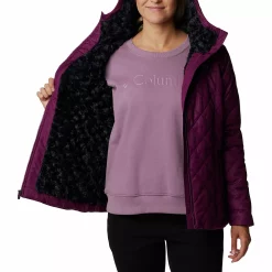 Women's Columbia Copper Crest Hooded Quilted Jacket -Hot Sale Adult Shop 4256615 ALT4