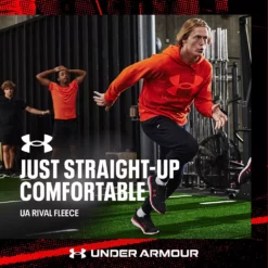 Men's Under Armour Rival Fleece Hoodie -Hot Sale Adult Shop 4265968 ALT6