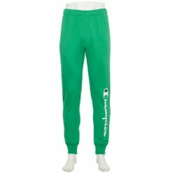 Men's Champion® Powerblend Graphic Fleece Joggers -Hot Sale Adult Shop 4266361 Green Vine