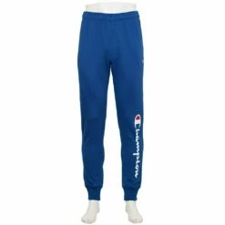 Men's Champion® Powerblend Graphic Fleece Joggers -Hot Sale Adult Shop 4266361 Valiant Blue