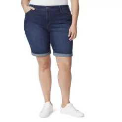 Plus Size Gloria Vanderbilt Midrise Bermuda Shorts -Hot Sale Adult Shop 4275306 Madison
