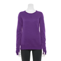 Women's Tek Gear® Ultrasoft Fleece Crewneck Sweatshirt -Hot Sale Adult Shop 4302798 Orchid Gazebo