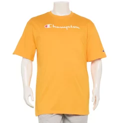Big & Tall Champion® Modern-Fit Logo Tee -Hot Sale Adult Shop 4397460 Capri Orange