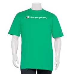 Big & Tall Champion® Modern-Fit Logo Tee -Hot Sale Adult Shop 4397460 Green Vine