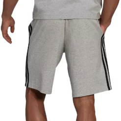 Men's adidas 3-Stripe Jersey Shorts -Hot Sale Adult Shop 4485657 ALT