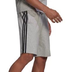 Men's adidas 3-Stripe Jersey Shorts -Hot Sale Adult Shop 4485657 ALT2