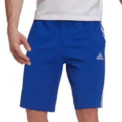 Men's adidas 3-Stripe Jersey Shorts -Hot Sale Adult Shop 4485657 Team Royal Blue White