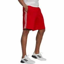 Men's adidas 3-Stripe Fleece Shorts -Hot Sale Adult Shop 4486228 ALT2