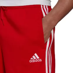 Men's adidas 3-Stripe Fleece Shorts -Hot Sale Adult Shop 4486228 ALT3
