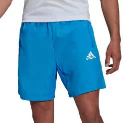 Men's adidas Design 2 Move 7-inch Woven Shorts -Hot Sale Adult Shop 4486991 Blue Rush