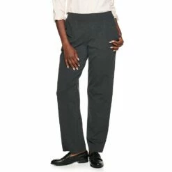 Women's Croft & Barrow® Easy Knit Straight-Leg Pants -Hot Sale Adult Shop 4517063 Heather Gray