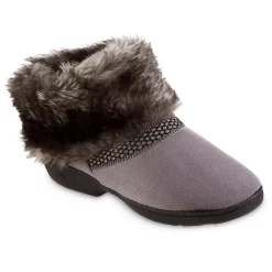 Women's isotoner Recycled Microsuede Mallory Boot Slipper 12 Women's isotoner Recycled Microsuede Mallory Boot Slipper -Hot Sale Adult Shop 4526415 Ash