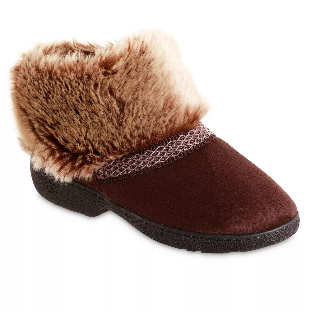 Women's isotoner Recycled Microsuede Mallory Boot Slipper 1 Women's isotoner Recycled Microsuede Mallory Boot Slipper