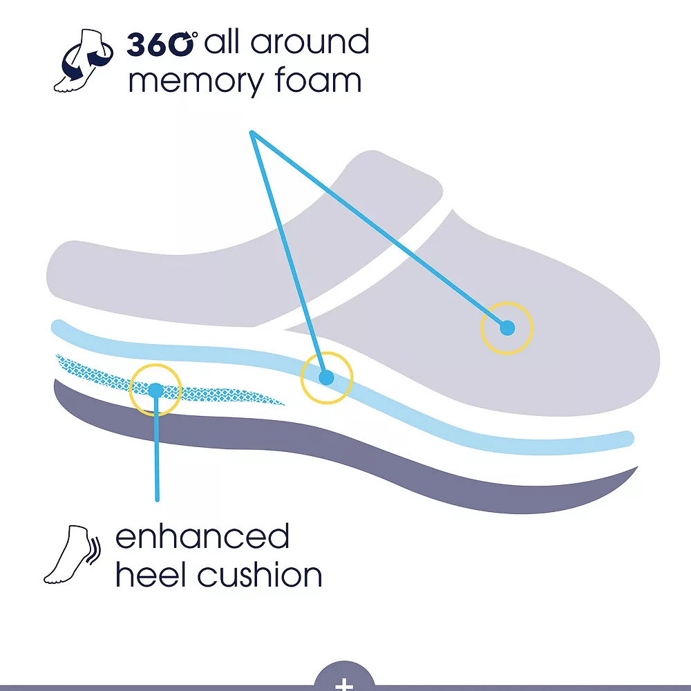 Women's isotoner Jessie Microsuede Heathered Knit Hoodback Slipper 8 Women's isotoner Jessie Microsuede Heathered Knit Hoodback Slipper - Image 8