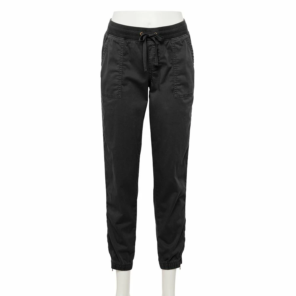 Women's Sonoma Goods For Life® Zipper-Hem Elastic-Waist Utility Jogger Pants 5 Women's Sonoma Goods For Life® Zipper-Hem Elastic-Waist Utility Jogger Pants - Image 5