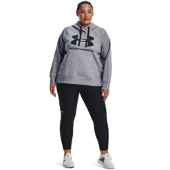Plus Size Under Armour Rival Fleece Logo Hoodie -Hot Sale Adult Shop 4549575 ALT2