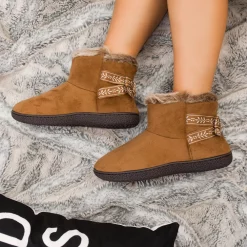 Women's isotoner Microsuede Nelly Boot Slippers -Hot Sale Adult Shop 4585752 ALT9
