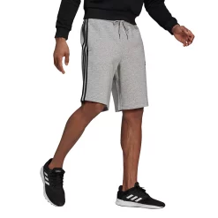 Big & Tall adidas 3-Stripe Fleece Shorts 17 Big & Tall adidas 3-Stripe Fleece Shorts -Hot Sale Adult Shop 4650226 ALT2