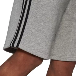 Big & Tall adidas 3-Stripe Fleece Shorts 19 Big & Tall adidas 3-Stripe Fleece Shorts -Hot Sale Adult Shop 4650226 ALT4